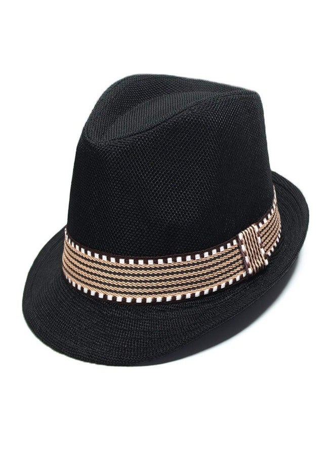 MYRISAM Kids 1920's Themed Party Costume Accessories Set Fedora Gangster Hat Adjustable Suspenders Bow Tie 3pcs Outfit Black 3-6T - Image 3